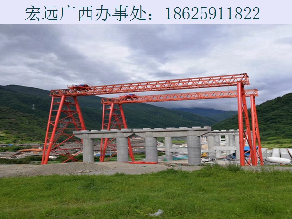 廣西來賓800 噸雙梁龍門吊的維護保養(yǎng)