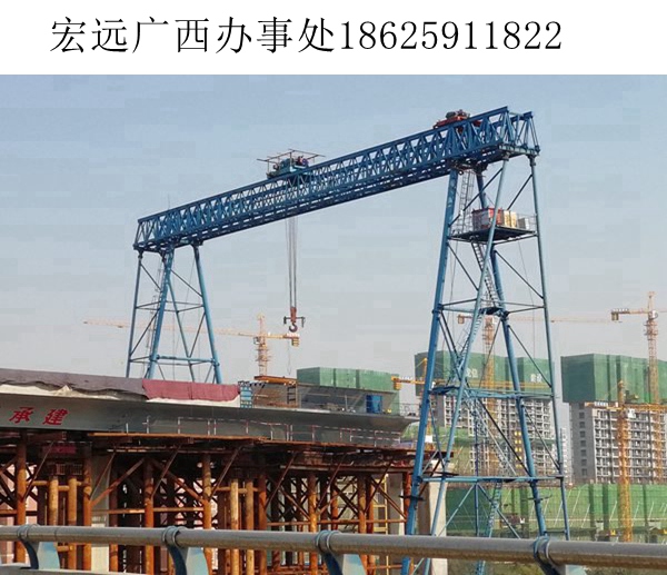 廣西柳州新型單主梁龍門(mén)吊交付企業(yè)，提升生產(chǎn)效能
