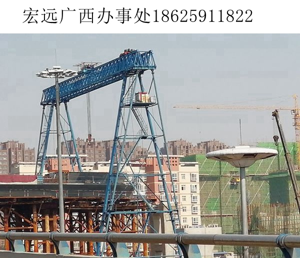 廣西欽州60 噸倒三角龍門吊的應(yīng)用場景